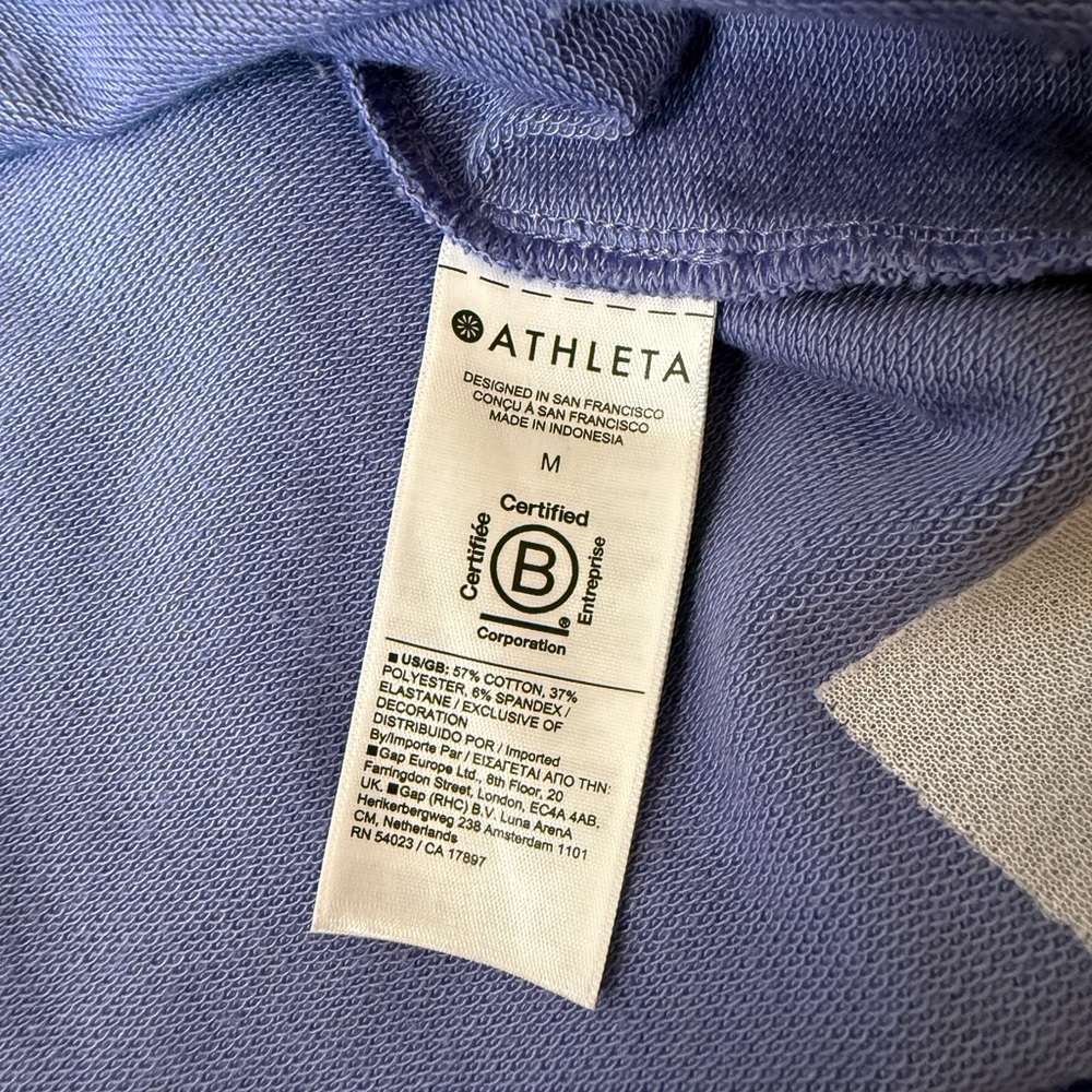 Athleta Pullover Collared Sweatshirt - image 2